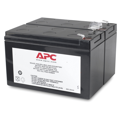 Комплект сменных батарей для источника бесперебойного питания  apc Battery replacement kit for BR1100CI-RS (незначительное повреждение коробки)
