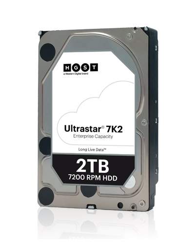 Жесткий диск Western Digital Ultrastar DC HA210 HDD 3.5" SATA 1Тb, 7200rpm, 128MB buffer, 512n (HUS722T1TALA604 HGST), 1 year