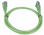  ITK Коммутационный шнур (патч-корд), кат.5Е UTP, 2м, зеленый