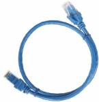  ITK Коммутационный шнур (патч-корд), кат.5Е UTP, 0,5м, синий