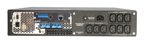 Источник бесперебойного питания APC Smart-UPS XL, 1500VA/1425W, 230V, DB-9 RS-232, RJ-45 10/100 Base-T, USB, Extended runtimel, Rack Height 2U, Black