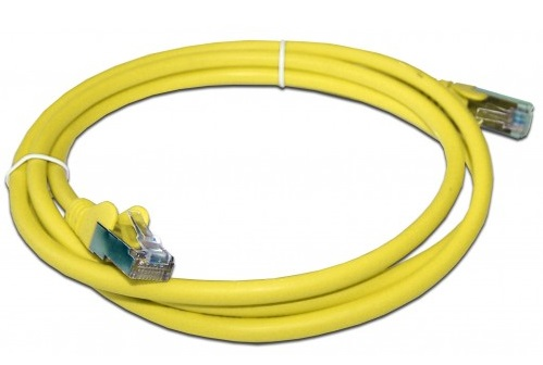Патч-корд Патч-корд LANMASTER LSZH FTP кат.6, 0.5 м, желтый