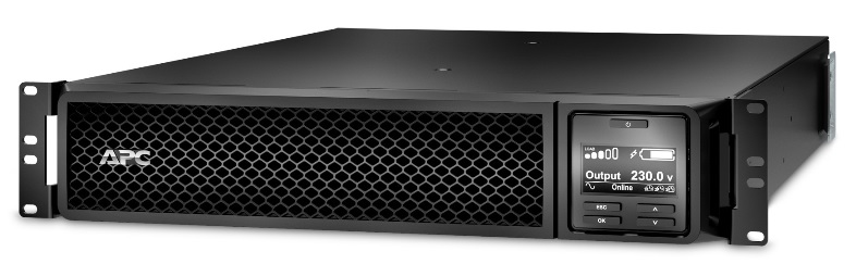 Источник бесперебойного питания для персональных компьютеров и серверов APC Smart-UPS SRT, 1000VA/1000W, On-Line, Extended-run, Black, Rack 2U (Tower convertible), Black, 1 year warranty