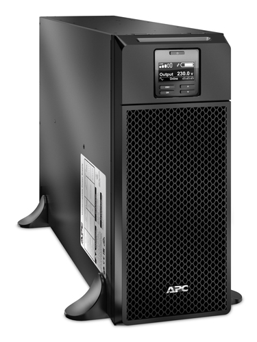 Источник бесперебойного питания для персональных компьютеров и серверов APC Smart-UPS SRT, 6000VA/6000W, On-Line, Extended-run, Black, Tower (Rack 4U convertible), Pre-Inst. Web/SNMP, with PC Business