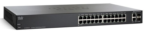 Коммутатор Cisco SF350-24P 24-port 10/100 POE Managed Switch