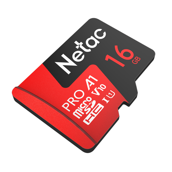 Носитель информации Netac P500 Extreme PRO 16GB MicroSDHC V10/U1/C10 up to 100MB/s, retail pack card only