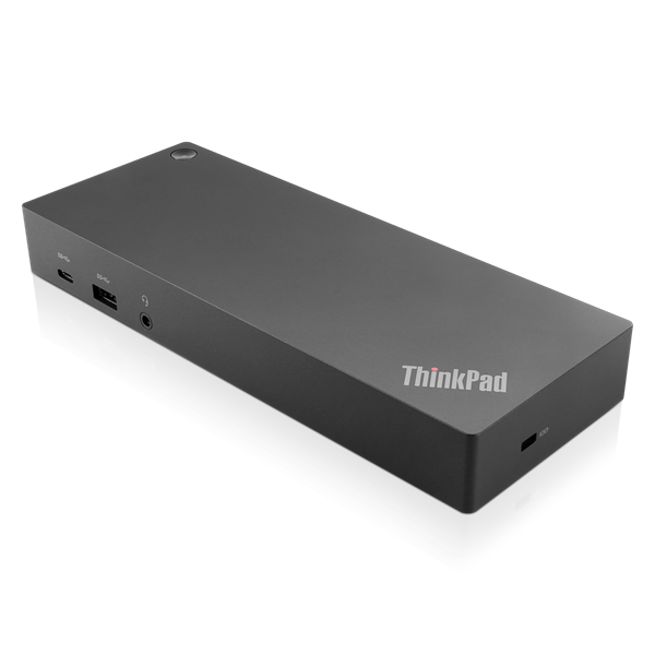 Док-станция ThinkPad Hybrid USB-C with USB-A Dock (2x DP 1.2, 2x HDMI, 3x USB 3.1, 2x USB 2.0, 1x USB-C, 1x RJ-45, 1x Combo Audio Jack 3.5mm)