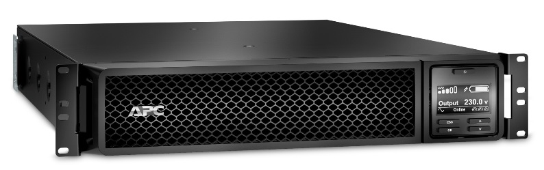Источник бесперебойного питания для персональных компьютеров и серверов APC Smart-UPS SRT, 1500VA/1500W, On-Line, Extended-run, Black, Rack 2U (Tower convertible), Black, 1 year warranty