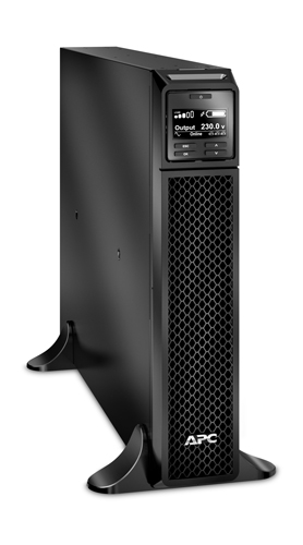 Источник бесперебойного питания мощностью 2200ва для серверных систем APC Smart-UPS SRT, 2200VA/1980W, On-Line, Extended-run, Tower, Black, 1 year warranty