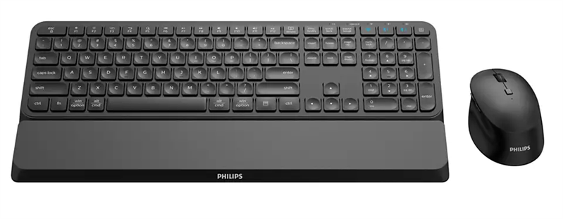 Philips Беспроводной Комплект SPT6607B (Клавиатура SPK6607B+Мышь ...