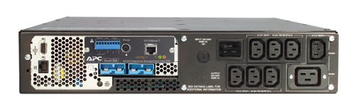 Источник бесперебойного питания APC Smart-UPS XL, 3000VA/2850W, 230V, DB-9 RS-232, RJ-45 10/100 Base-T, USB, Extended runtimel, Rack Height 2U, Black