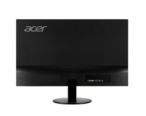 Монитор 23.8" ACER  SA240YAbi IPS, 1920x1080 ,75Hz , 4ms, 178°/178° , 250nits ,  + HDMI , 1000:1, Black Matt with glossy foot stand