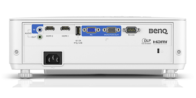 Проектор BenQ Projector MU613 DLP, 1920x1200 WUXGA, 4000 AL, 10000:1, 1.1X, TR 1.5~1.65,  HDMIx2, VGA, USB Power, White