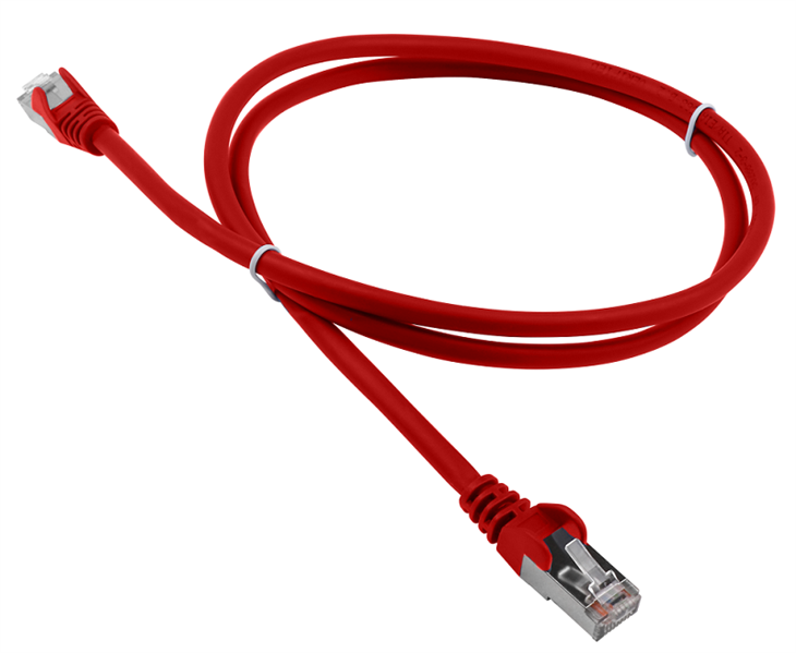 Патч-корд Патч-корд LANMASTER LSZH FTP кат.5e, 0.5 м, красный