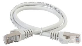  ITK Коммутационный шнур (патч-корд), кат.5Е FTP, 3м, серый