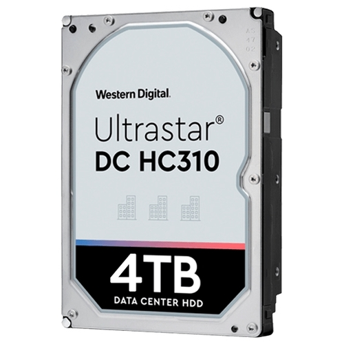 Жесткий диск Western Digital Ultrastar DC HС310 HDD 3.5" SATA 4Tb, 7200rpm, 256MB buffer, 512e (HUS726T4TALE6L4 HGST), 1 year