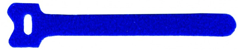  Хомут-липучка 125мм, 20 шт., синий