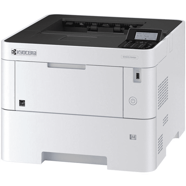  Kyocera ECOSYS P3145dn, Принтер, ч/б лазерный, A4, 45 стр/мин, 1200x1200 dpi, 512 Мб, USB 2.0, Network, лоток 500 л., Duplex, старт.тонер 6000 стр.