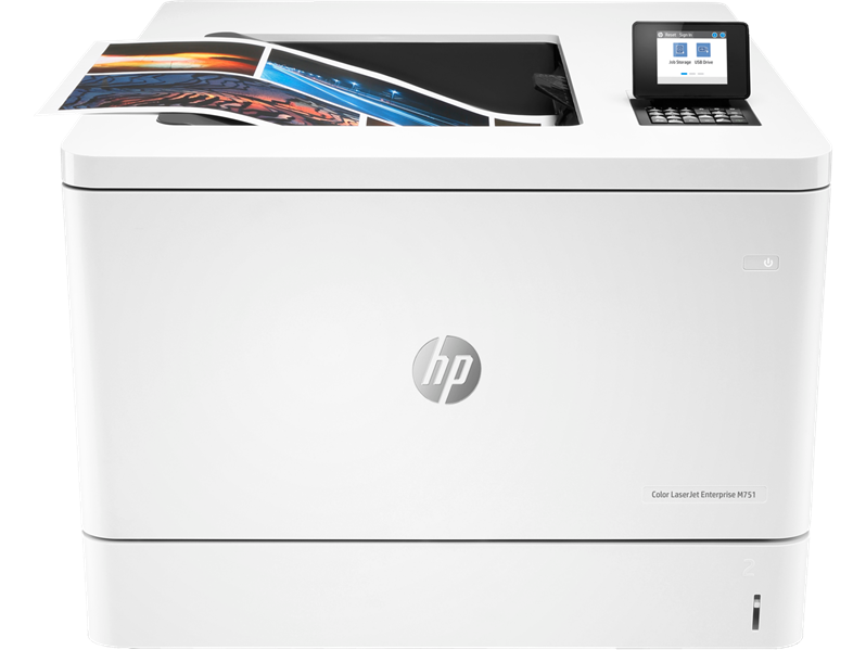 Принтер HP Color LaserJet Enterprise M751dn (A3, 600dpi, 41(41)ppm, 1,5Gb, 2trays 100+550, Duplex, USB2.0/GigEth,  replace  D3L09A)