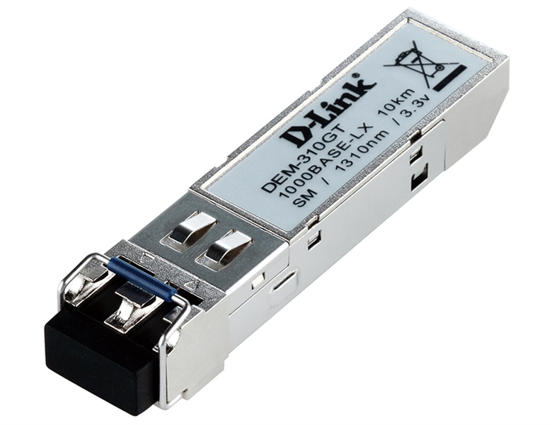 Модуль D-Link SFP Transceiver, 1000Base-LX, Duplex LC, 1310nm, Single-mode, 10KM