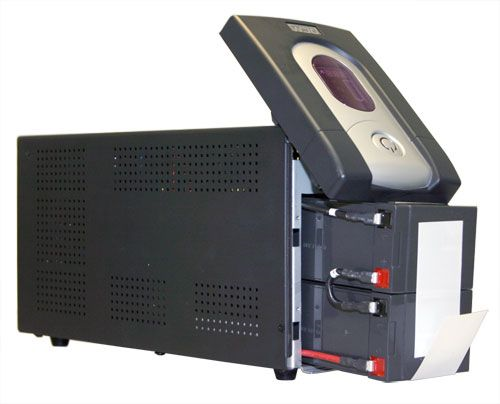 Источник бесперебойного питания Powercom Back-UPS IMPERIAL, Line-Interactive, 1200VA/720W, Tower, 6*IEC320-C13 (2 surge & 4 batt), LCD, USB (507311)