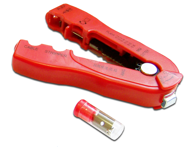Инструмент Инструмент для снятия изоляции 0.2 – 0.8 мм (20 – 30 AWG), красный