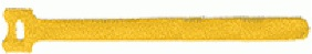  Хомут-липучка 210мм, 20 шт., желтый
