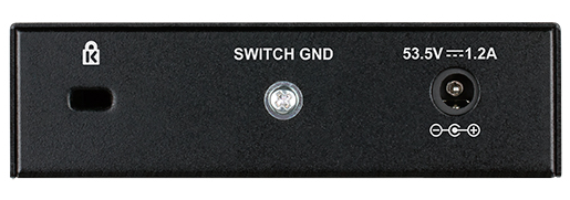 Коммутатор D-Link Unmanaged Switch 5x1000Base-T (4x1000Base-T PoE), PoE Budget 60W, metal case