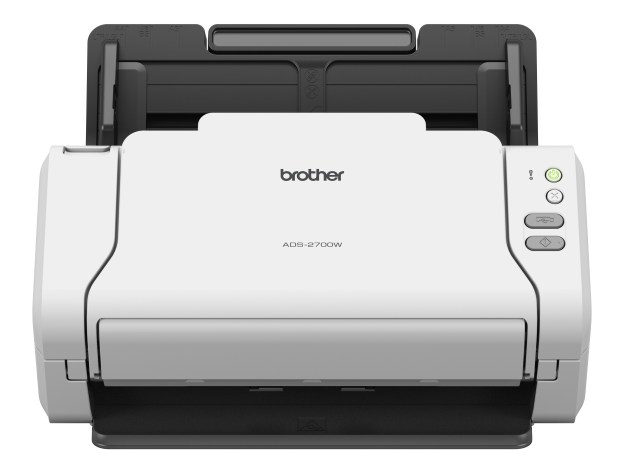  Brother Документ-сканер ADS-2700W, A4, 35 стр/мин, 512 Мб, цветной, Duplex, ADF50, сенс.экран, USB 2.0, LAN, WiFi, OCR