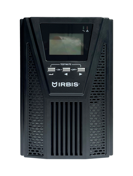 Источник бесперебойного питания IRBIS UPS Online  1000VA/900W, LCD, 2xSchuko outlets, USB, RS232, SNMP Slot, Tower