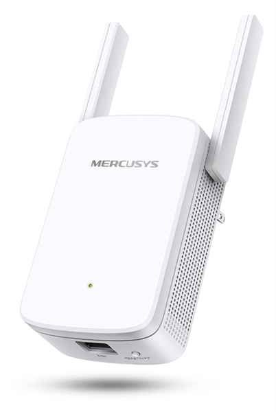  MERCUSYS AC1200 Усилитель Wi-Fi сигнала, до 300 Мбит/с на 2,4 ГГц + до 867 Мбит/с на 5 ГГц,2 фиксированные внешние антенны, подключение к настенной розетке, работает с любым роутером