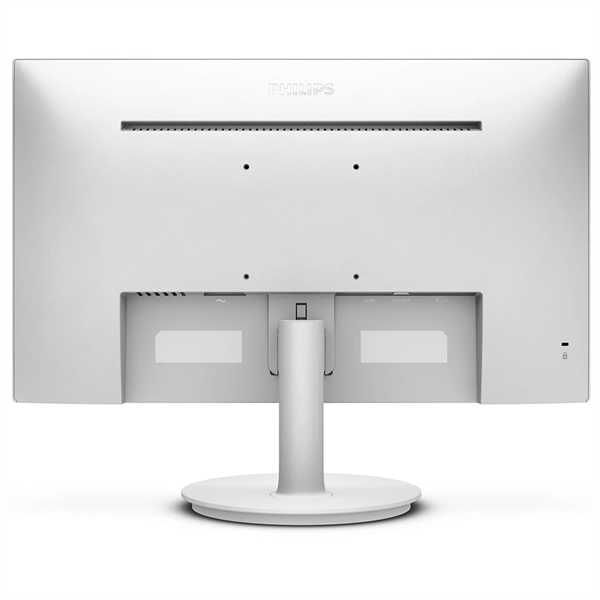 23,8" Philips 241V8AW 1920x1080, WLED, 16:9, IPS, 250cd, 1000:1, MID, 4ms, 178/178, VGA, HDMI, 75Hz, Speakers, Tilt, Внутр, VESA, White, 3y