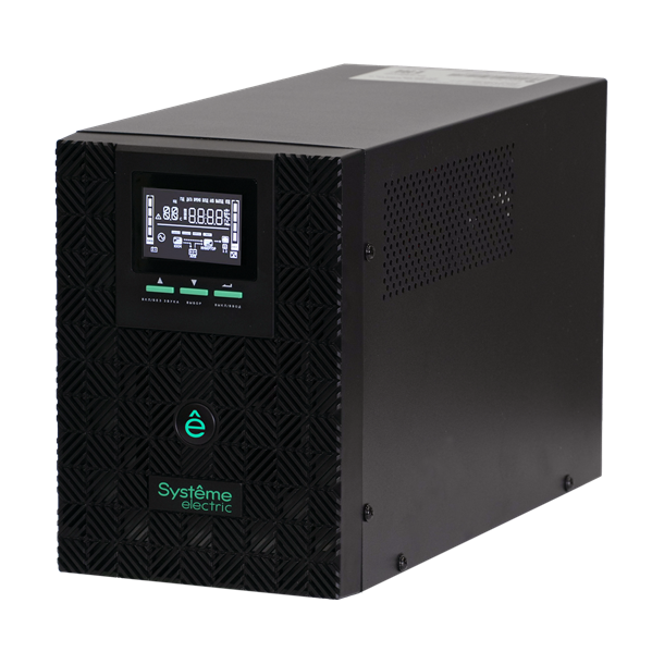 Источник бесперебойного питания Systeme Electric Smart-Save SMT, 1000VA/800W, Line-Interactive, LCD, Out: 3xSchuko, SNMP Intelligent Slot