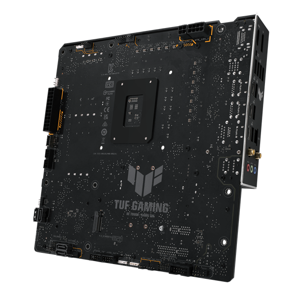 Материнская плата ASUS TUF GAMING B760M-BTF WIFI, LGA1700, B760, 4*DDR5, 4*SATA, 3*M.2, 5*USB 3.2, 4*USB 2.0, Type-C, 2*PCIx16, 1*PCIx1, DP+HDMI, mATX; 90MB1G50-M0EAY0
