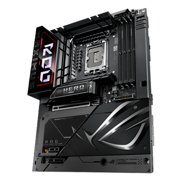 Материнская плата ASUS ROG MAXIMUS Z890 HERO BTF, LGA1851, Z890, 4*DDR5, 4*SATA, 6*M.2, 8*USB 3.2, Type-C, 2*PCIx16, 1*PCIx1, 2*Thunderbolt™ 4, HDM, ATX; 90MB1KG0-M0EAY0