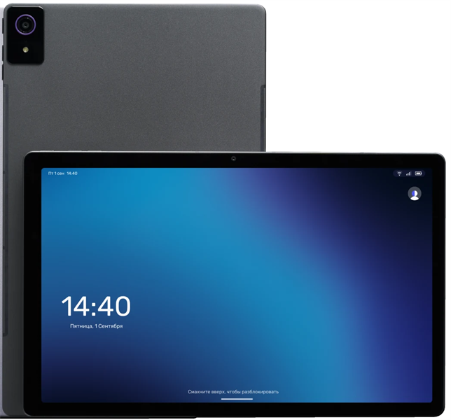 планшетный компьютер KVADRA_T TS11.02-2111-31, 10.9"FHD+(2000x1200)IPS/ARM 2.4GHz Octa/6GB/128GB/LTE/GPS+GLONASS/WiFi/BT/USB-C/5.0MP+13.0MP/microSD/2 динамика/33Wh/9000mAh/8.0h/580g/KvadraOS/1Y/Сиренити, МПТ