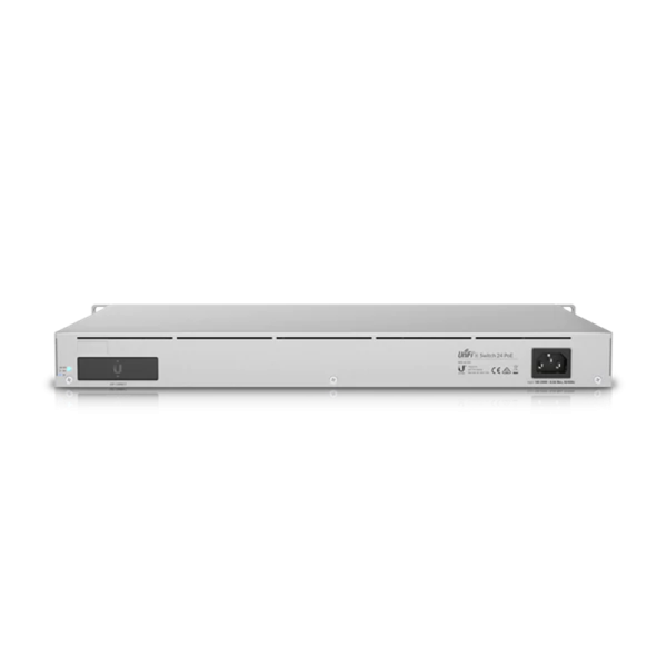 Коммутатор Ubiquiti Switch Enterprise 24 PoE Layer 3, PoE switch with (12) 2.5GbE, 802.3at PoE+ RJ45 ports, (12) GbE, 802.3at PoE+ RJ45 ports, and (2) 10G SFP+ ports.