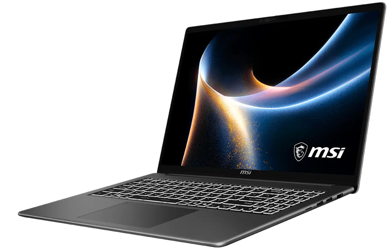 ноутбук MSI Modern 16S AI+ G3MG Core Ultra 5 322 16" 16:10 FHD+ (1920 x 1200) OLED,DDR5 16GB,512GB SSD, Intel Arc Graphics,backlight,60Whr,1.7kg,1y,No OC,Platinum Gray