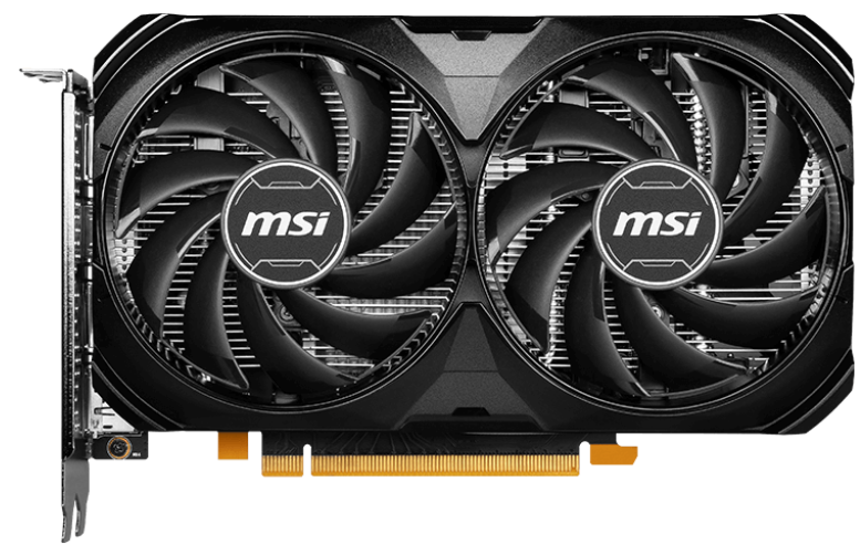 Видеокарта MSI RTX 4060 8G VENTUS 2X BLACK OC//RTX 4060, HDMI, DP*3, 8G, D7
