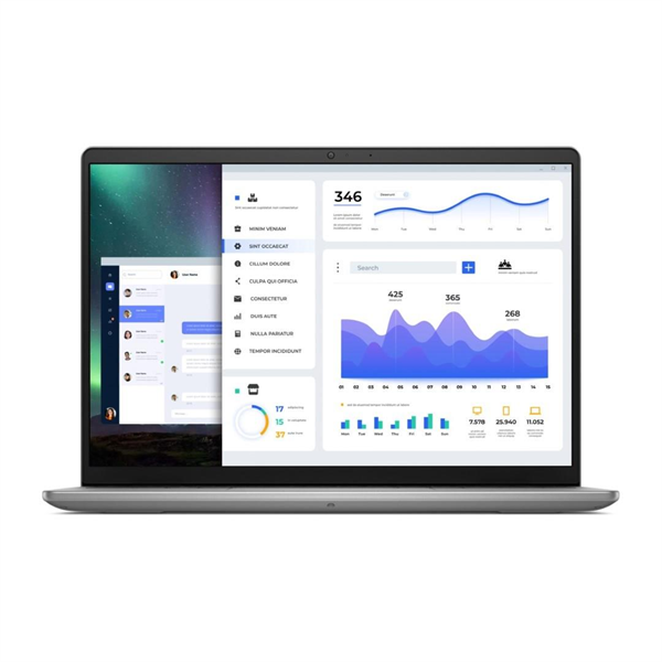 Ноутбук без сумки DELL Vostro 3440 Core i5-1334U 14' FHD+ 16GB (2x8GB) DDR5 512GB SSD,Backlit,Linux,1,5kg,KB Eng/Rus