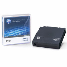 Ленточный картридж HPE LTO-7 Ultrium 15TB RW Non Custom Labeled 20 Data Cartridges with Cases (20 x C7977A with label)