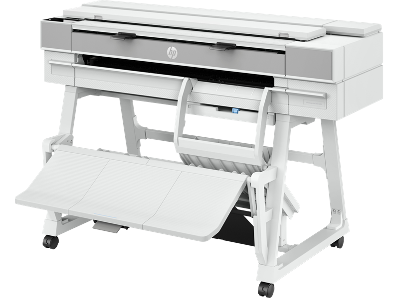 Широкоформатный принтер HP DesignJet T950 MFP (p/s/c, 36",4color,2400x1200dpi,2Gb,21spp A1, 120 A1 p/hr, max roll d 140mm, GigEth/Wi-Fi,stand,media bin,rollfeed,sheetfeed,tray50 (A3/A4),autocutter,40 sheet L.F. Stacker,whit