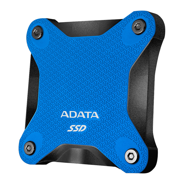 Внешний накопитель External SSD ADATA 1TB USB 3.2 Gen 2 (USB 10Gbps) R550/W480MB/s 3D NAND COLOR BOX blue