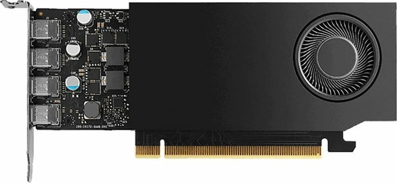Видеокарта Nvidia RTX A400 4GB GDDR6, 4x Mini DisplayPort 1.4a, 50W, FH bracket