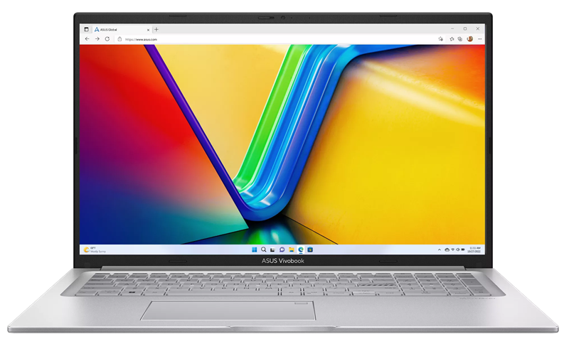 Ноутбук ASUS Vivobook 17 X1704VA-AU937 Intel Core 7 150U DDR4 16GB 1TB PCIE G4 SSD 17.3" FHD (1920 x 1080) IPS 60Hz Without OS 2.10 kg Cool Silver