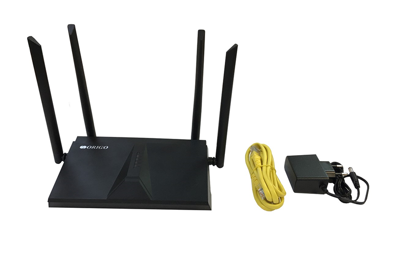 Маршрутизатор ORIGO Двухдиапазонный Wi-Fi 6 маршрутизатор AX1800, 1x1000Base-T WAN, 3x1000Base-T LAN, 4 внешние антенны 5 dBi
