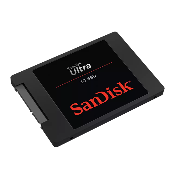 Твердотельный накопитель SanDisk Ultra 3D SSD 2,5” SATA 1Tb, TBW 400, SDSSDH3-1T00-G26, 1 year