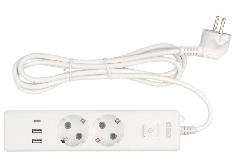 Сетевой фильтр Power Cube сетевой фильтр c USB, 1,9 метра, USB-порты:Type-A: 2 шт,Type-C: 1 шт.зарядка 3.5А/20вт, 2 розетки с заземлением, 16А/3,5кВт, cечение провода: 3х1,0мм2, белый, 2 года гарантии, Россия
