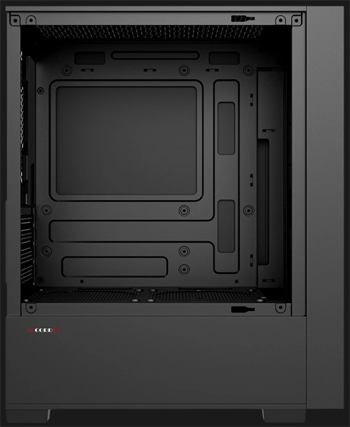 корпус Accord ACC-1902 black w/o PSU mATX 7x120mm 2xUSB2.0 1xUSB3.0 audio bott PSU