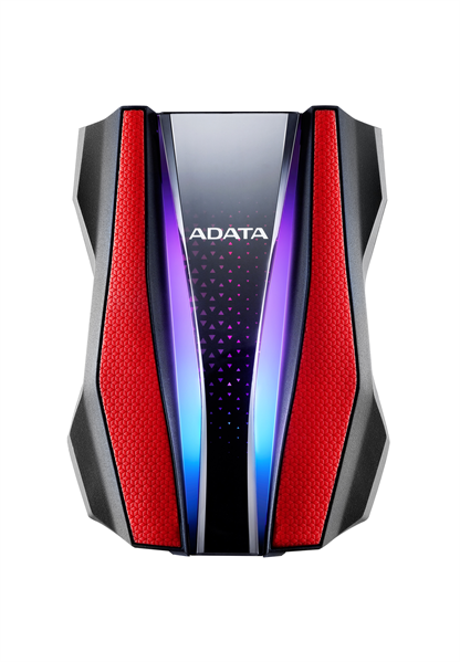 Внешний накопитель External HDD ADATA 1TB USB 3.2 Gen 1 (USB 5Gbps) COLOR BOX red